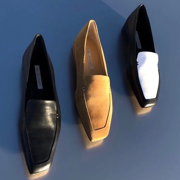 Neil J. Rodgers Liscia Loafer in Camel Suede 38.5 - Picture 13 of 16